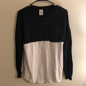 VS Pink Long Sleeve Tee Shirt